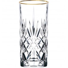 Lorren Home Trends Siena Crystal Water/Beverage/Ice Tea Glass LHT1174